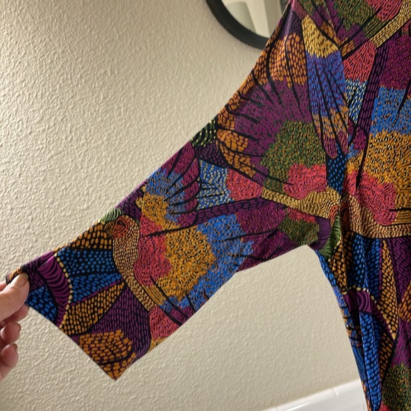 Farm Rio Dress. Dotted Macaws NEW with Tags Xl - Picture 3 of 6